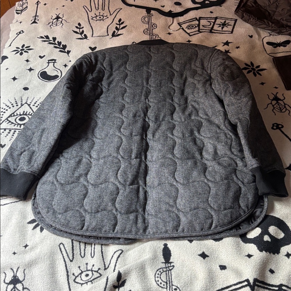 Madewell Black Quilted Jacket - Picture 6 of 6
